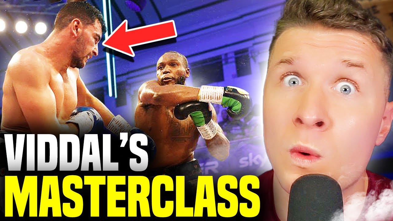 Viddal Riley DOMINATED His ENGLISH TITLE Fight.. | FULL FIGHT REACTION ...