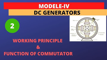 VTU //BEE//MODULE-4 //DC GENERATORS WORKING PRINCIPLE & COMMUTATION WORKING PRINCIPPLE