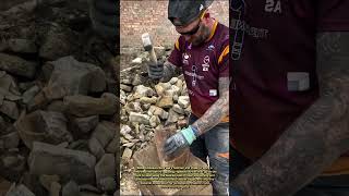 Master Stone Splitting Technique That Saves Hours! 🪨🔨🇺🇸