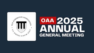OAA 2025 Annual General Meeting