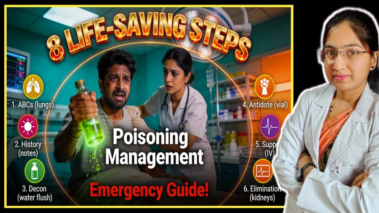 Первая помощь при отравлении | Что нужно знать, чтобы спасти жизнь | 8 основных шагов оказания по...