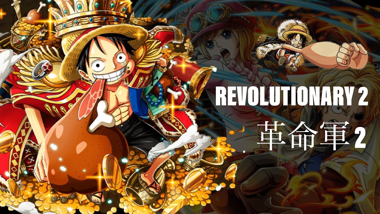 Log Luffy Vs Revolutionary 2 Optc ログルフィvs ガープからの挑戦 革命軍 2 トレクル One Piece Treasure Youtube