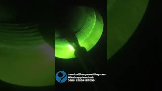 Small pipe inner wall automatic cladding machine TIG overlay repair welding hydraulic cylinder