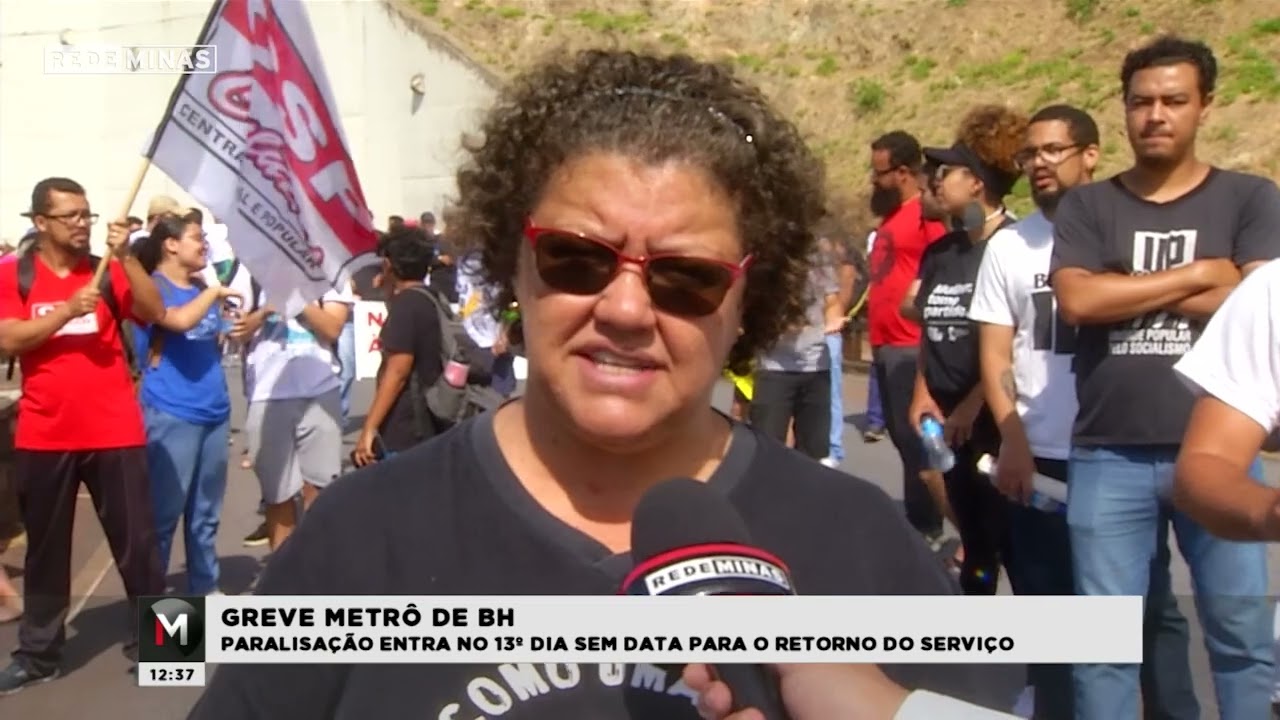 Greve do metrô de BH: paralisação entra no 13º dia sem data para o retorno do serviço - Jornal Minas