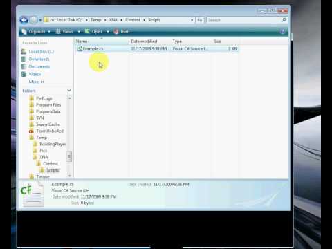 Script Engine working with XNA Part 2