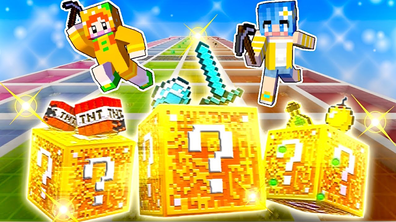 Minecraft [A race showdown where you advance through a dangerous
