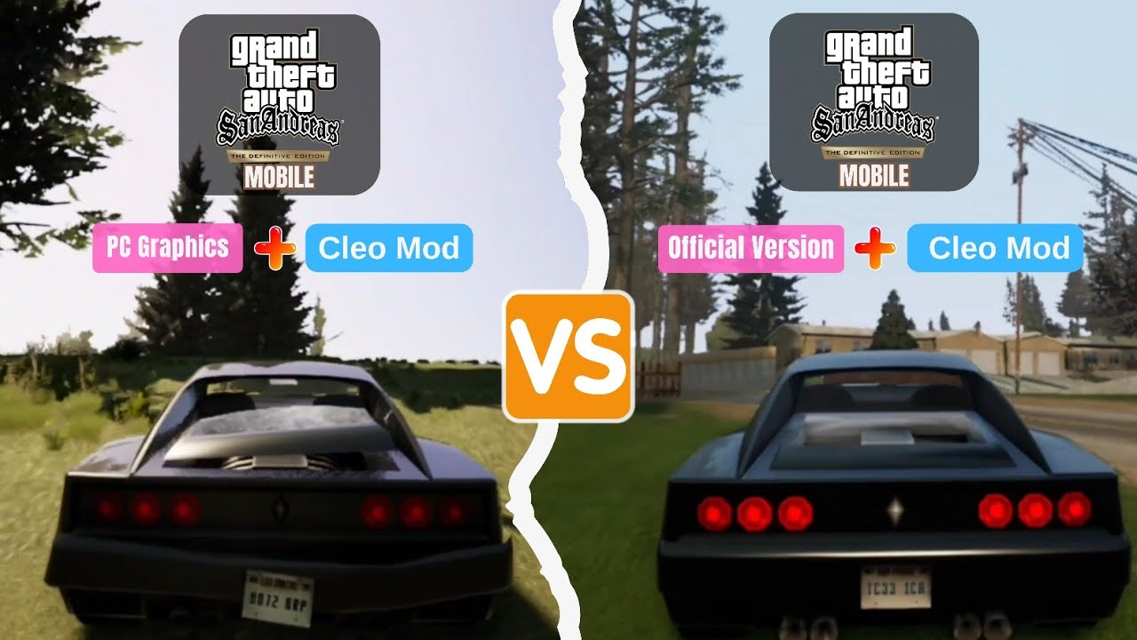 GTA San Andreas Definitive Edition Mobile | Official vs PC Settings ...
