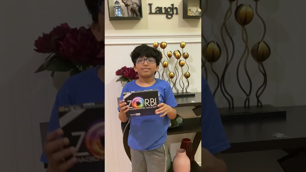 Feedback for ZORBI magic flying saucer