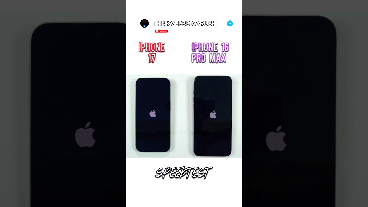 IPHONE 17 ⚡️ IPHONE 16 PRO MAX | SPEEDTEST 