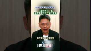 【兩岸直航】謝寒冰：「金元外交」是民進黨撈錢的一門好生意