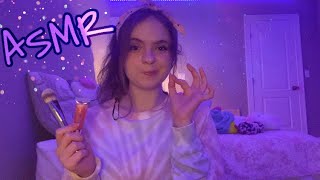 ASMR FAST MAKEUP APPLICATION BUT NO TALKING! / Personal Attention, Tapping, & Hand sounds ✨💄 screenshot 4