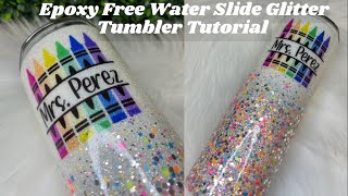 Sealing Waterslide with Zinsser Shellac Spray for your Crystalac Cup