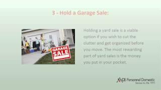 7 Tips For Downsizing Your Living Space