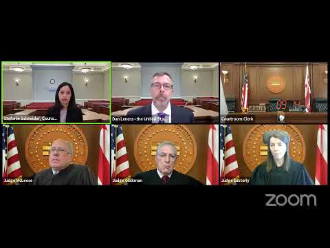 D.C. Court of Appeals Zoom Oral Argument - June 15, 2022