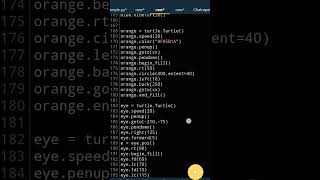 Programming of making Anime fight by python @dragonballdicastytv259#coding #easy#viral#Goku