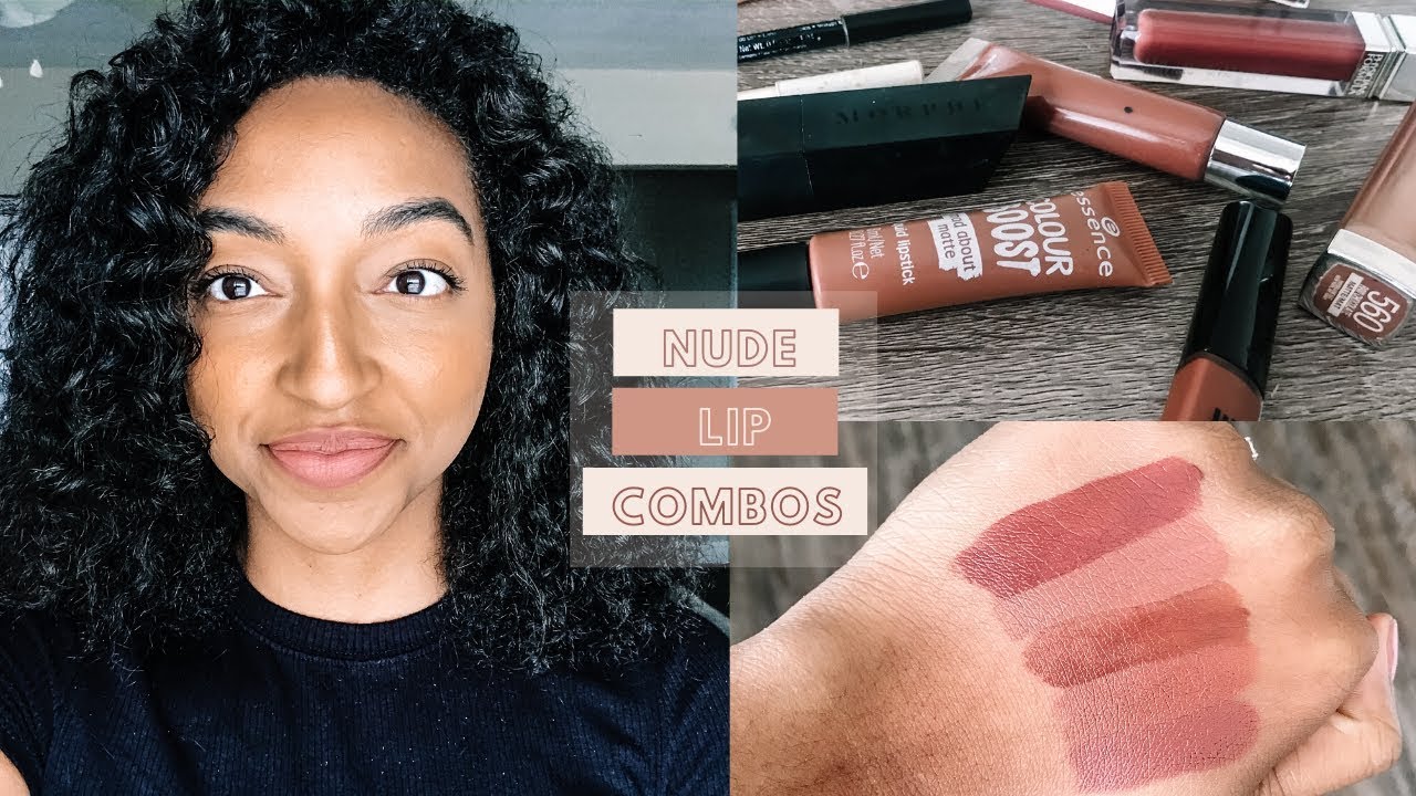 NUDE LIP COMBOS FOR BROWN SKIN (WOC) 2020 YouTube