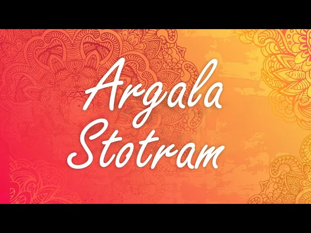 Watch Argala Stotram | Bhanu Didi | Art of Living Durga Bhajan on YouTube Watch Argala Stotram | Bhanu Didi | Art of Living Durga Bhajan on YouTube