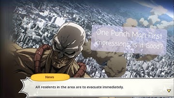 One Punch Man The Strongest - New Mobile Game! First Impressions