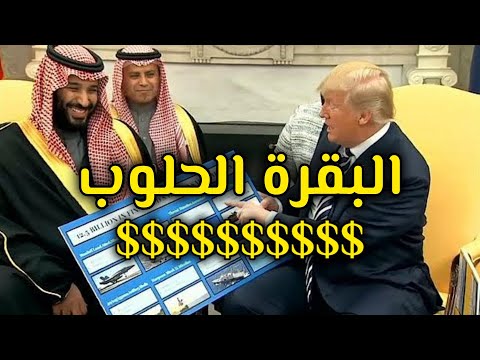 السعودية البقرة الحلوب لترامب