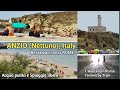 ITALY - ANZIO (Lazio) - Best Beach near Rome - City and Beach walking tour