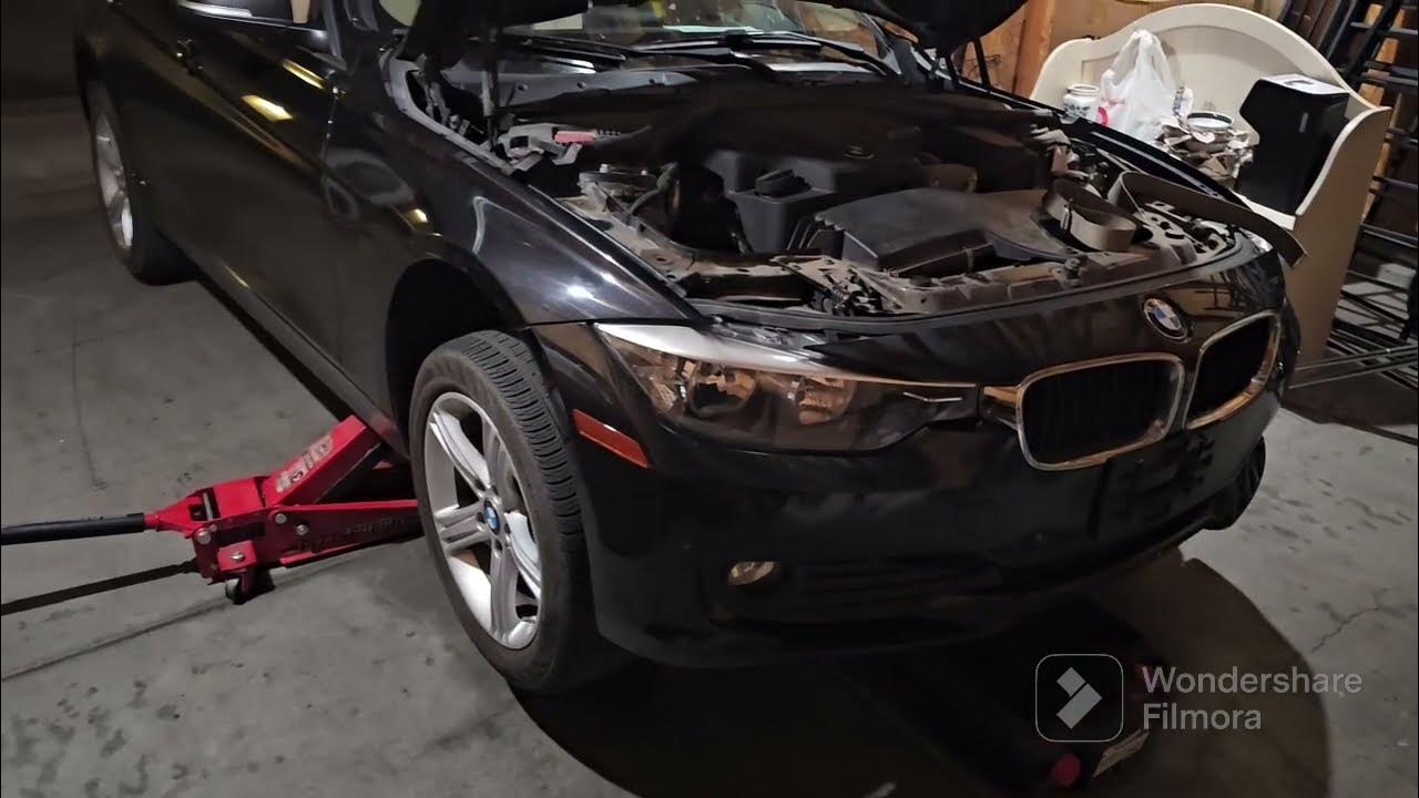 2015 BMW 320i oil change quick and easy! - YouTube