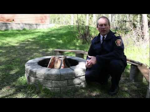 Burning in the City limits of Prince George
