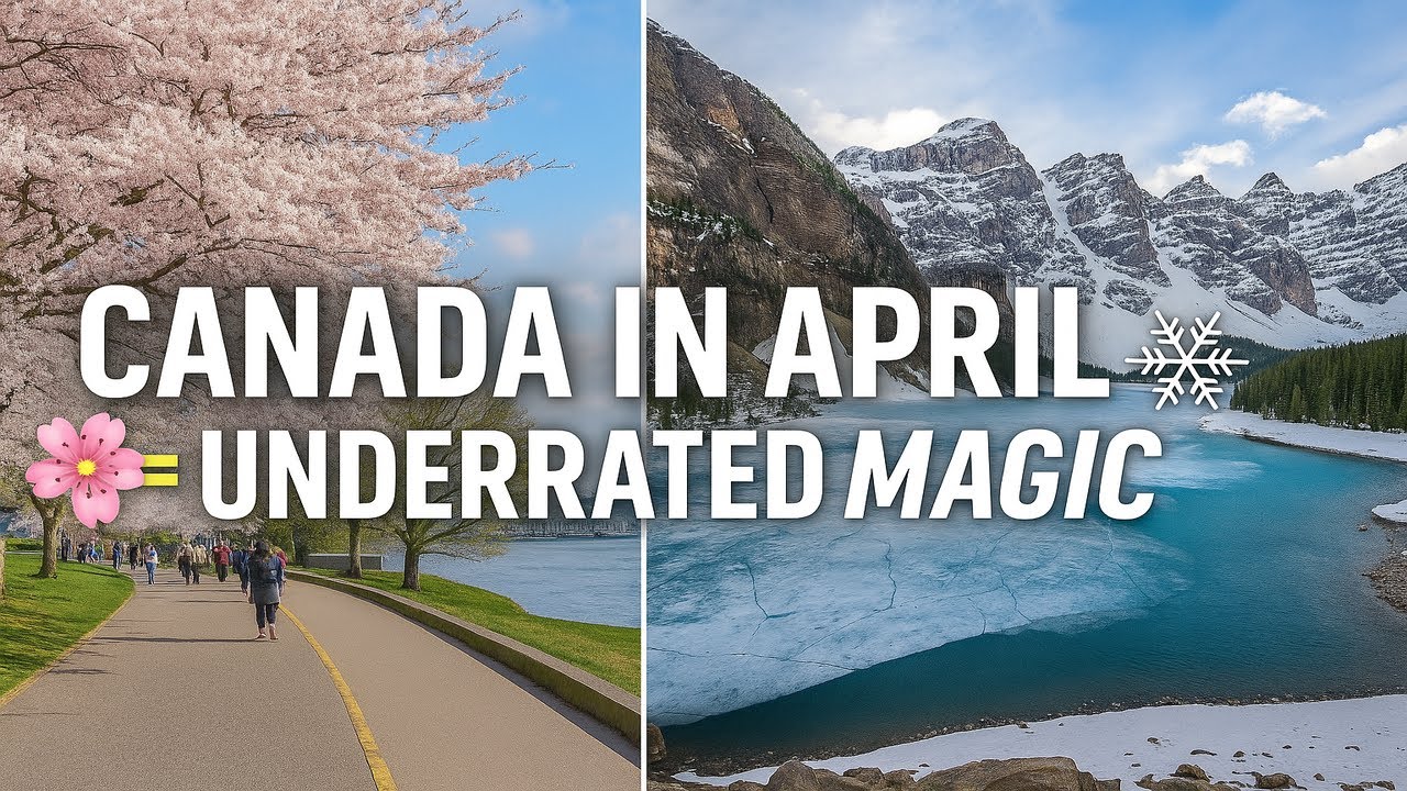 10 Amazing Places in Canada You Need to See This April - YouTube