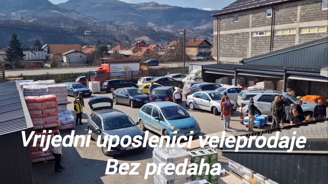 Zašto je nastala panika u Zenici Stanje  ispred jedne Veleprodaje.