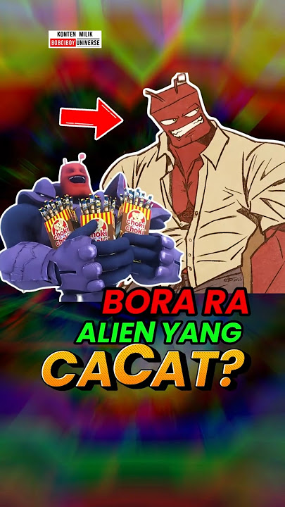 Bora ra Alien Yang Cacat?  #boboiboy #animasi #shorts #fyp #youtubeshorts