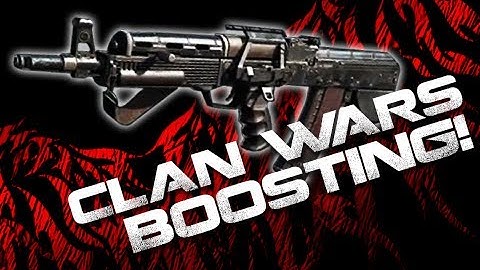 Clan Boosting in Clan Wars! (COD Ghosts RUSHING Gameplay)