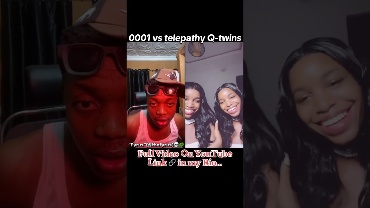 Fyrus Uncovers the secret of telepathy twins on live stream 