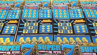 Super 7 Rubbellos super weggerubbelt