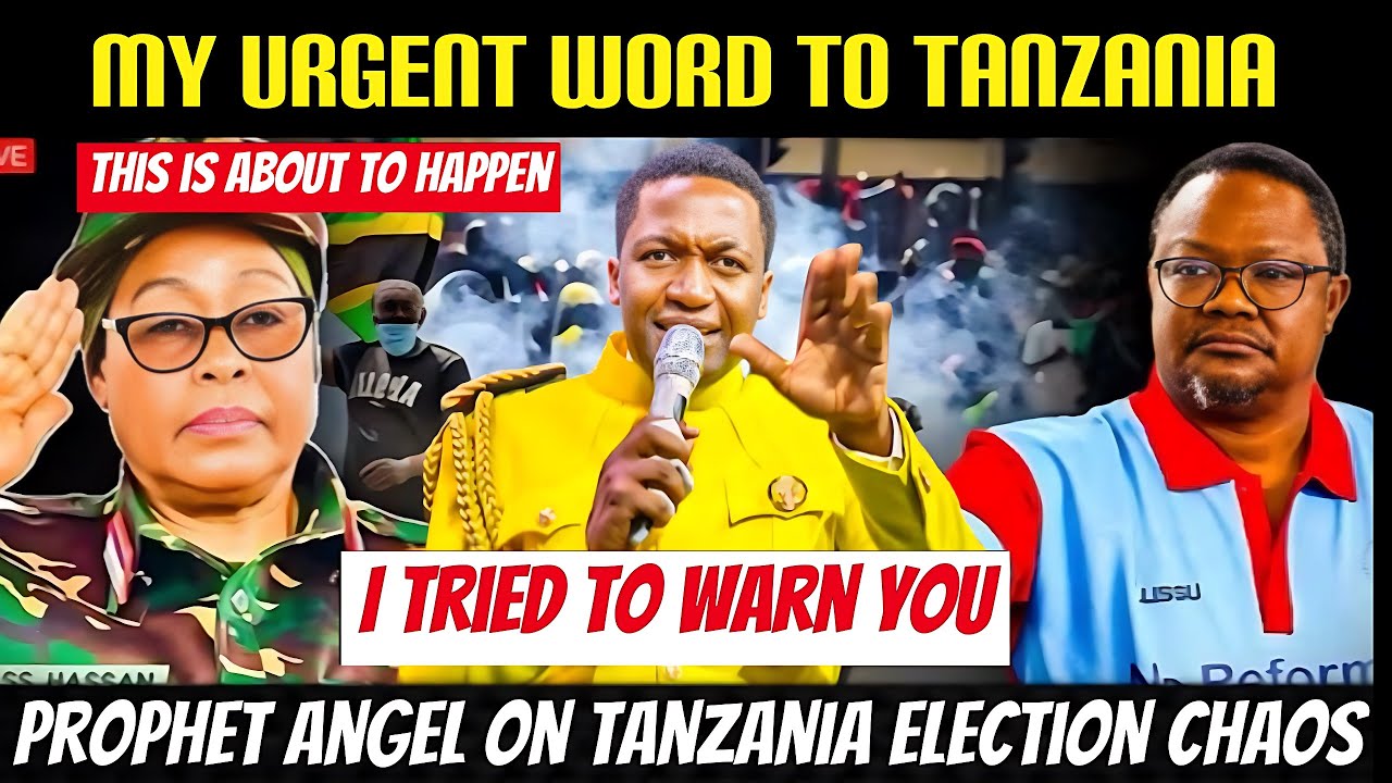 BREAKING‼️Prophet Uebert Angel’s URGENT Prophecy To Tanzania 🇹🇿 🇿🇼 