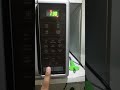 start stop is not working for lg microwave