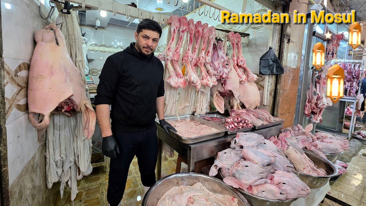 Suhoor atmosphere in Mosul | A tour of Mosul's markets | Ramadan atmosphere in Iraq