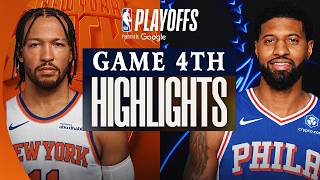 New York Knicks vs Philadelphia 76ers Game 4th Highlights - May 6, 2026 | NBA PLAYOFFS