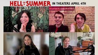 HELL OF A SUMMER Q&A with Billy Bryk and Finn Wolfhard