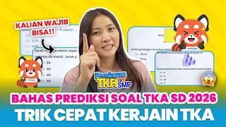 FIX BAKAL KEPAKE‼️ TRIK CEPAT NGERJAIN SOAL TKA SMP 2026