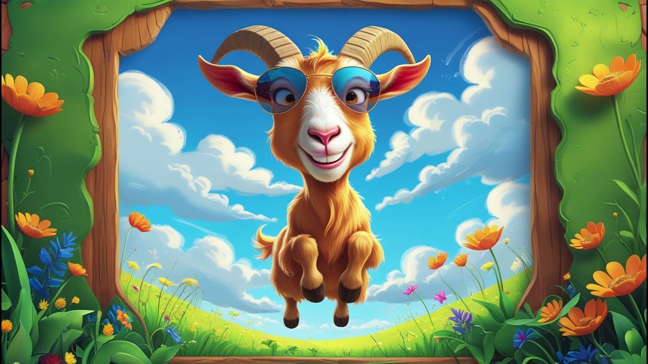 🐐🎶 The Jumping Goat Song! 🎵💃 | A Fun & Energetic Kids’ Song