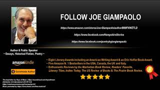 Promotional video for the award-winning poetry of Joe Giampaolo.