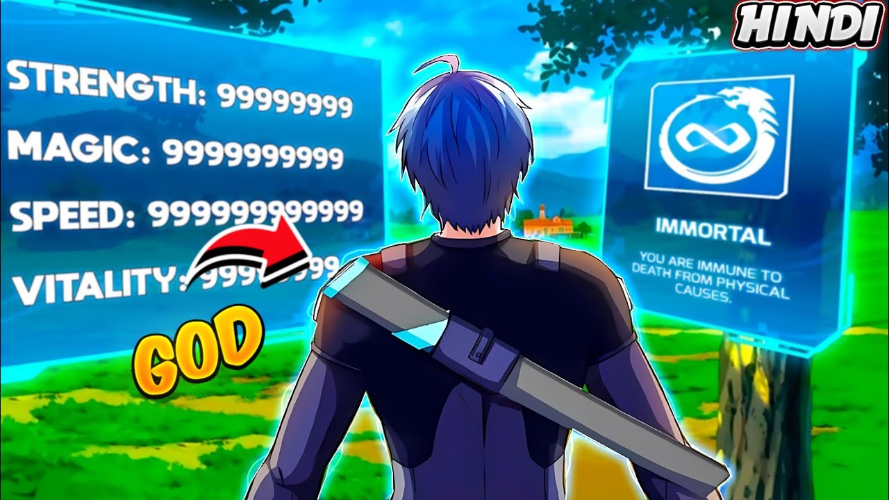 everyone thought he was weak until a magical card give him the power of god explained in hindi