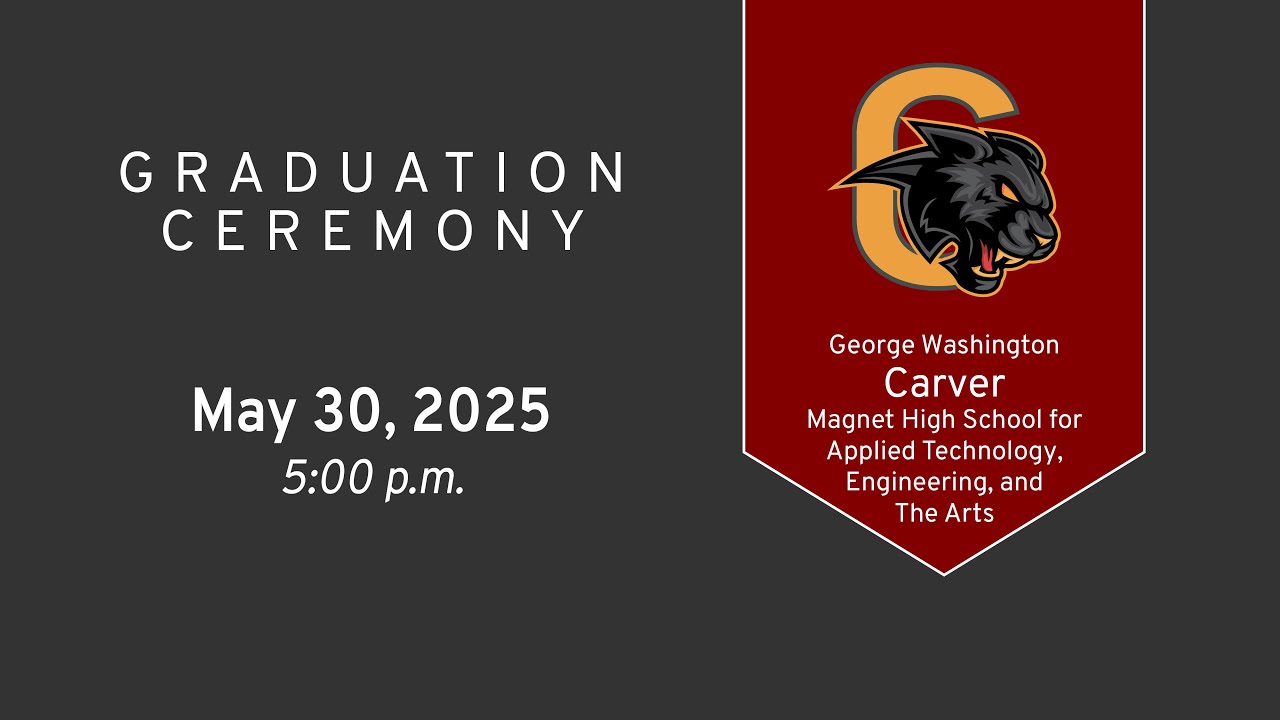 Carver P-TECH High School Graduation 2025 | Aldine ISD