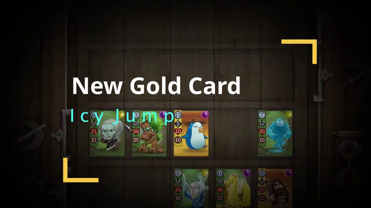 Magic Nations - IcyJump Golden Card 