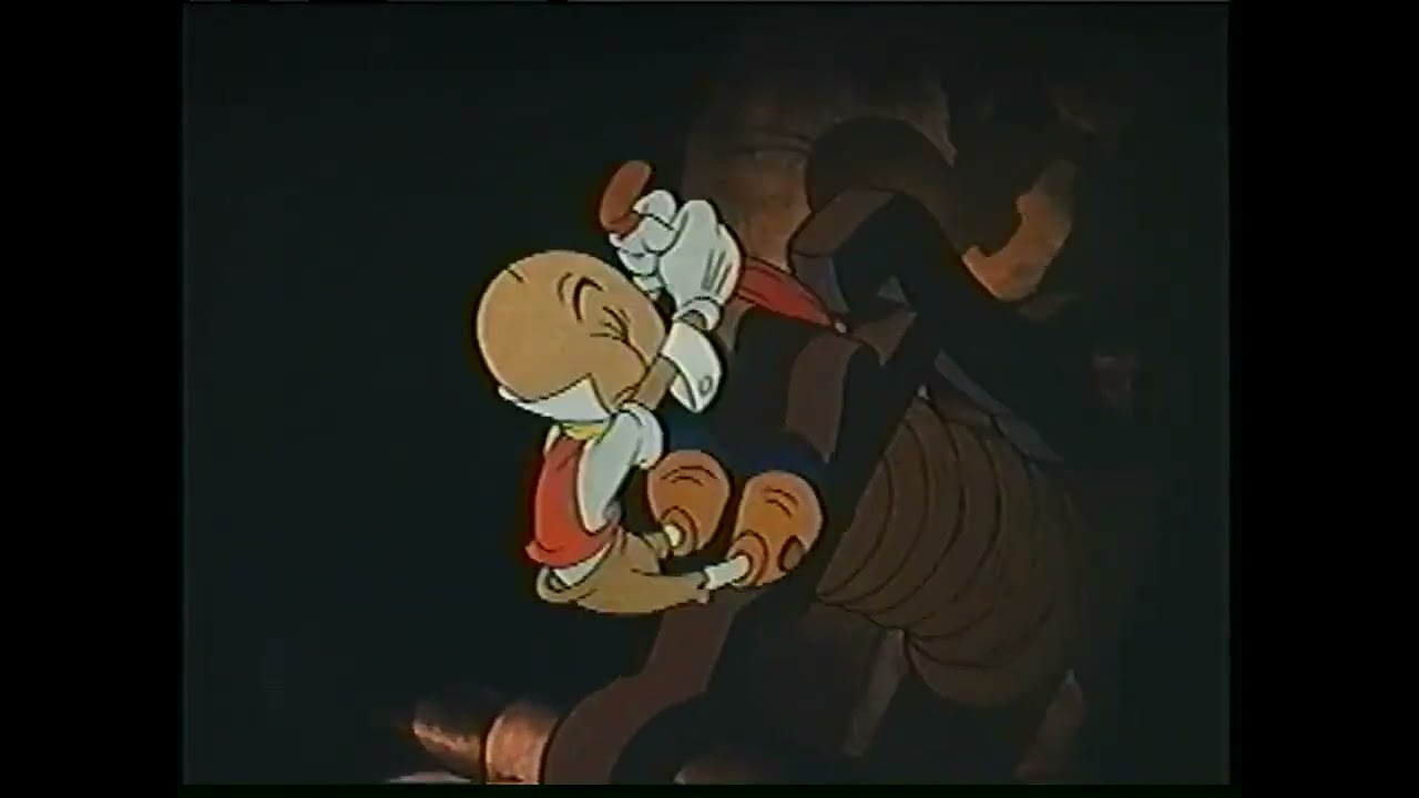 Pinocchio 1940 Pinocchio \u0026 Jiminy Scene 2