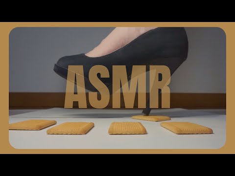 ASMR - expired cookies under my high heels