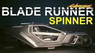 Cyberpunk 2077 | Blade Runner Spinner Mod screenshot 3