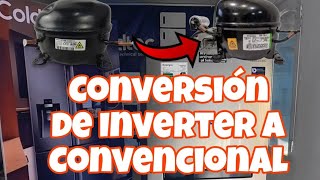 Como Convertir Refrigerador Samsung Inverter A Convencional Pt2