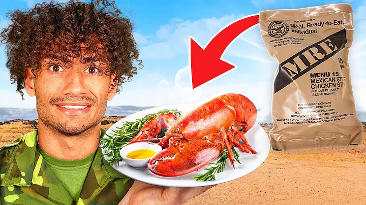 Eating ONLY Military Food for 24 HOURS!!