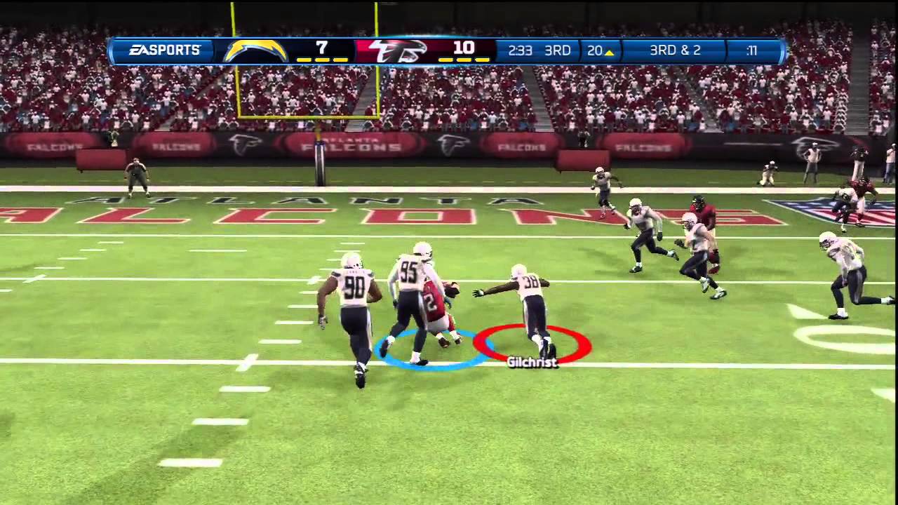 Madden 13:CAN WE GET A STOP!--Madden 13 ONLINE GAMEPLAY-CHARGERS vs FALCONS