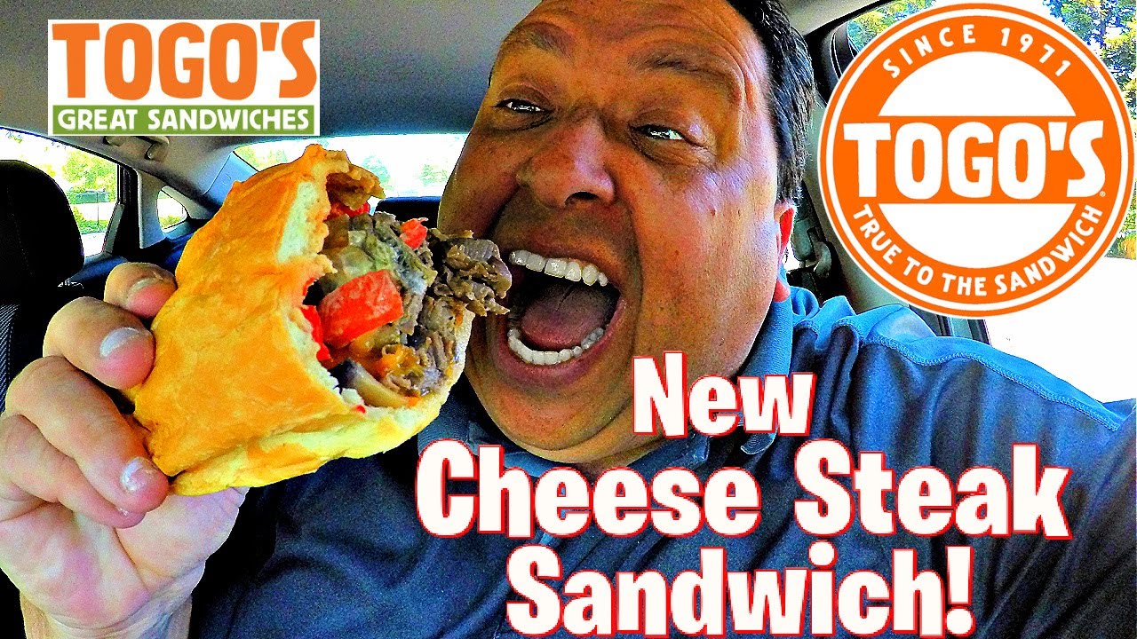 Togo's New Cheese Steak Melt Review! YouTube